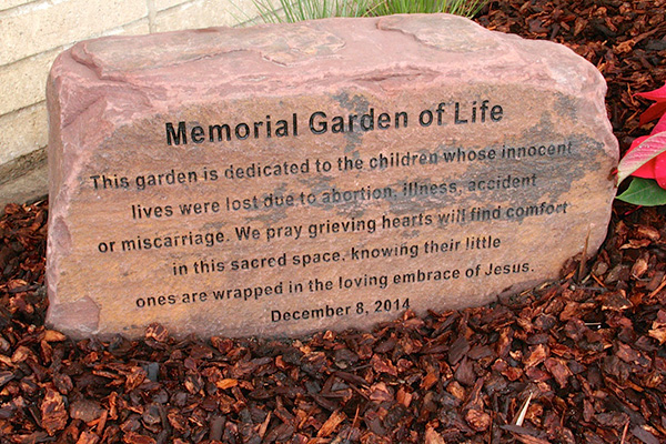 Memorial Garden Project Saint Cornelius Church In Long Beach